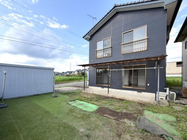 【自社中古】渋川市北橘町真壁の庭|■外観｜今から見たい！大歓迎です♪お気軽にお問い合わせください♪オウチ探しは木ノ葉プランニング♪