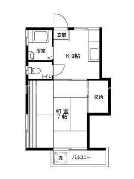 【間取り】 | コーポはるな