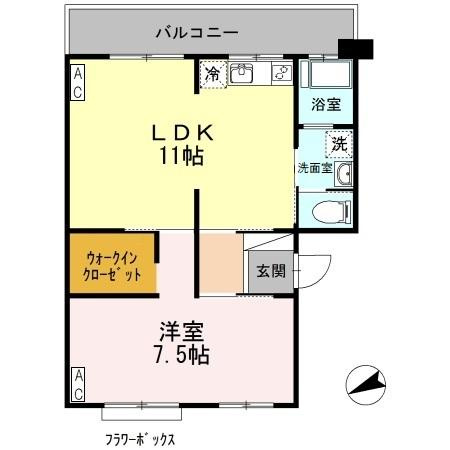 アーバン宮地の間取り