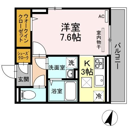 アグレッシブファインの間取り