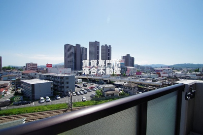 【展望】 | サニーハイム西川 | 南向きで日当たり眺望良好◎
