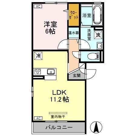 アネシス駅南の間取り