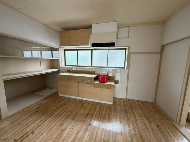 矢吹大町戸建のキッチン
