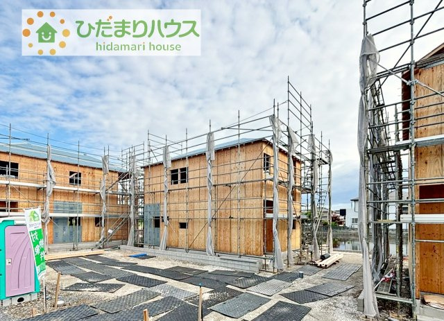 【外観】 | 土浦市中村南第11　新築戸建　4号棟 | お客様をお待たせする事は、御座いません！！
当日のご見学は勿論、いつでも見れます☆彡