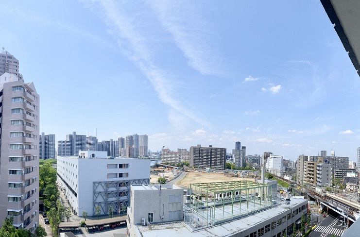 関屋ステーションハイツの展望