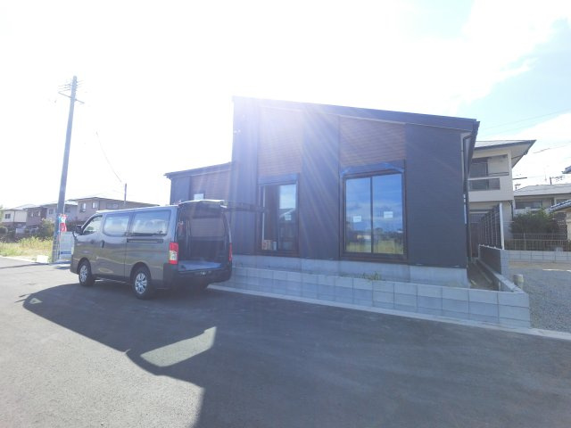 朝倉郡筑前町朝日4期の前面道路含む現地写真|前面道路含む現地写真です