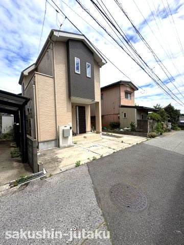 大和田新田　中古戸建の外観|2019年建築　４LDK　カースペース２台（車種によります。）