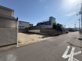 【前面道路含む現地写真】 | 右京区西京極午塚町　建築条件つき