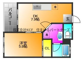 ワンピースの間取り