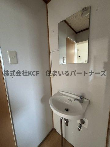 ゆめハイツの洗面所