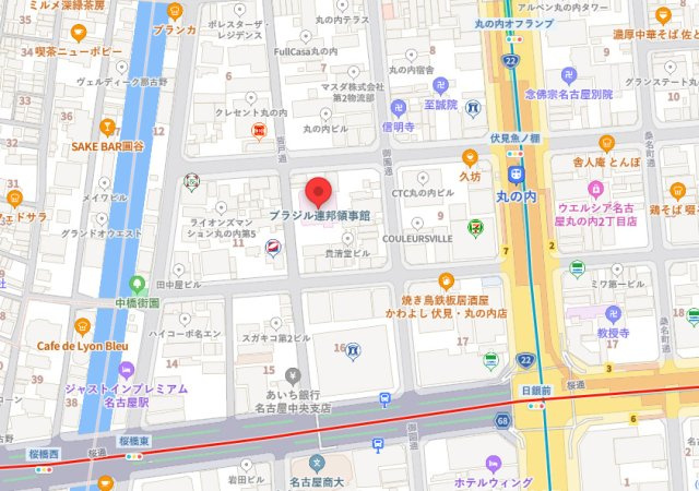 白川第8中駒ビルの地図