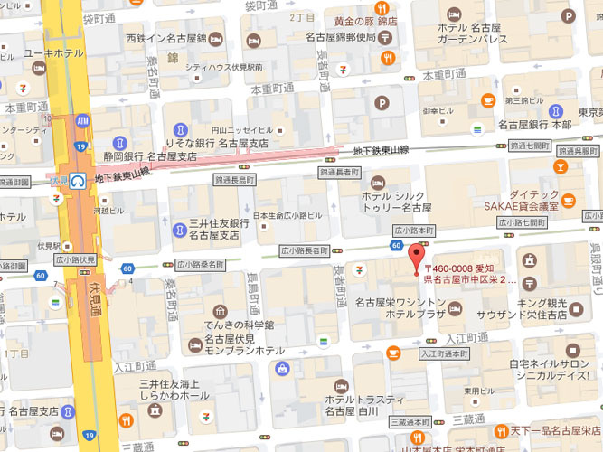 ＴＯＳＨＩＮ　ＨＯＮＭＡＣＨＩビルの地図