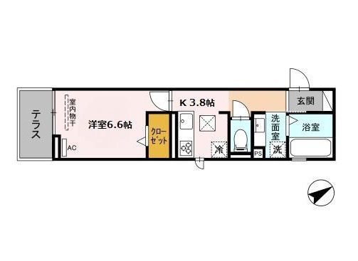 【間取り】 | トレンタ氷室【名古屋市賃貸・宅配ボックス】