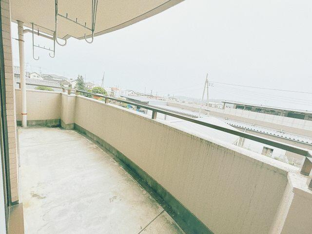 富士宮市小泉の中古マンション|バルコニー 