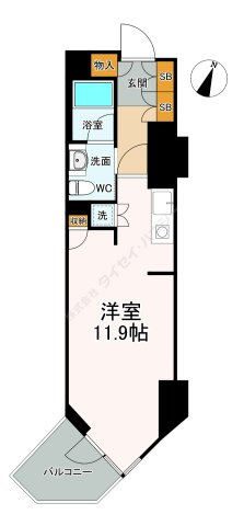 フィールＡ渋谷の間取り