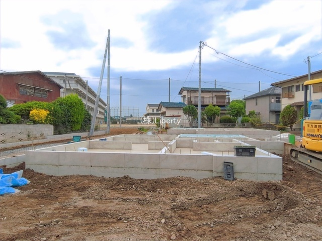 土浦市文京町2期　新築戸建　1号棟の外観