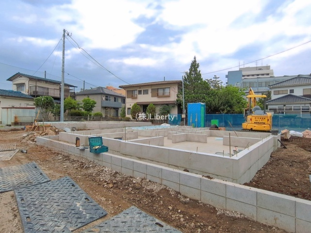 土浦市文京町2期　新築戸建　1号棟の外観