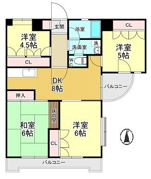 【間取り】 | 日建シェトワ5