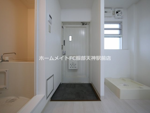 ラポール蛍池の玄関