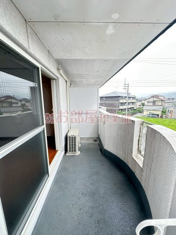 プランドゥ合川Ⅱのバルコニー|バルコニー付きです