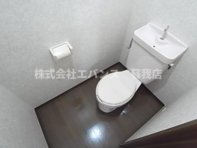 【トイレ】 | ラインヴィラ今井 | コンパクトで使いやすいトイレです