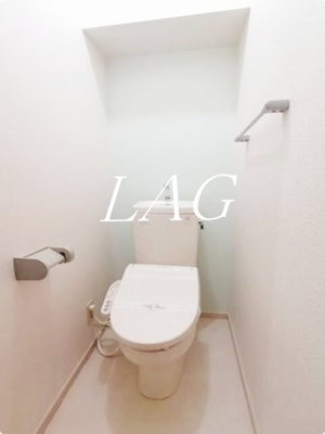【トイレ】 | フラット・スパシオ | トイレです。