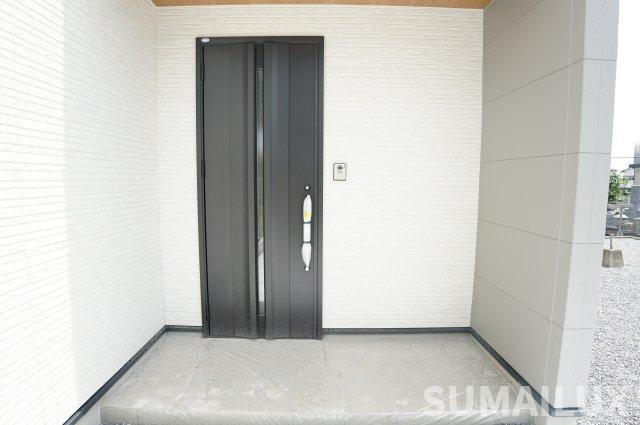 熊本市北区龍田２丁目の一戸建てのエントランス