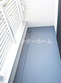 MELDIA戸田のバルコニー