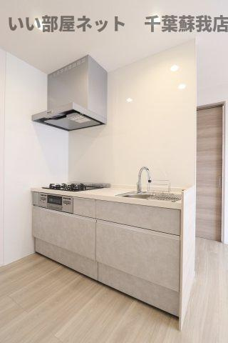 (仮称)D-ROOM神明町Ⅱ Bのキッチン|キッチンでお料理をお楽しみください