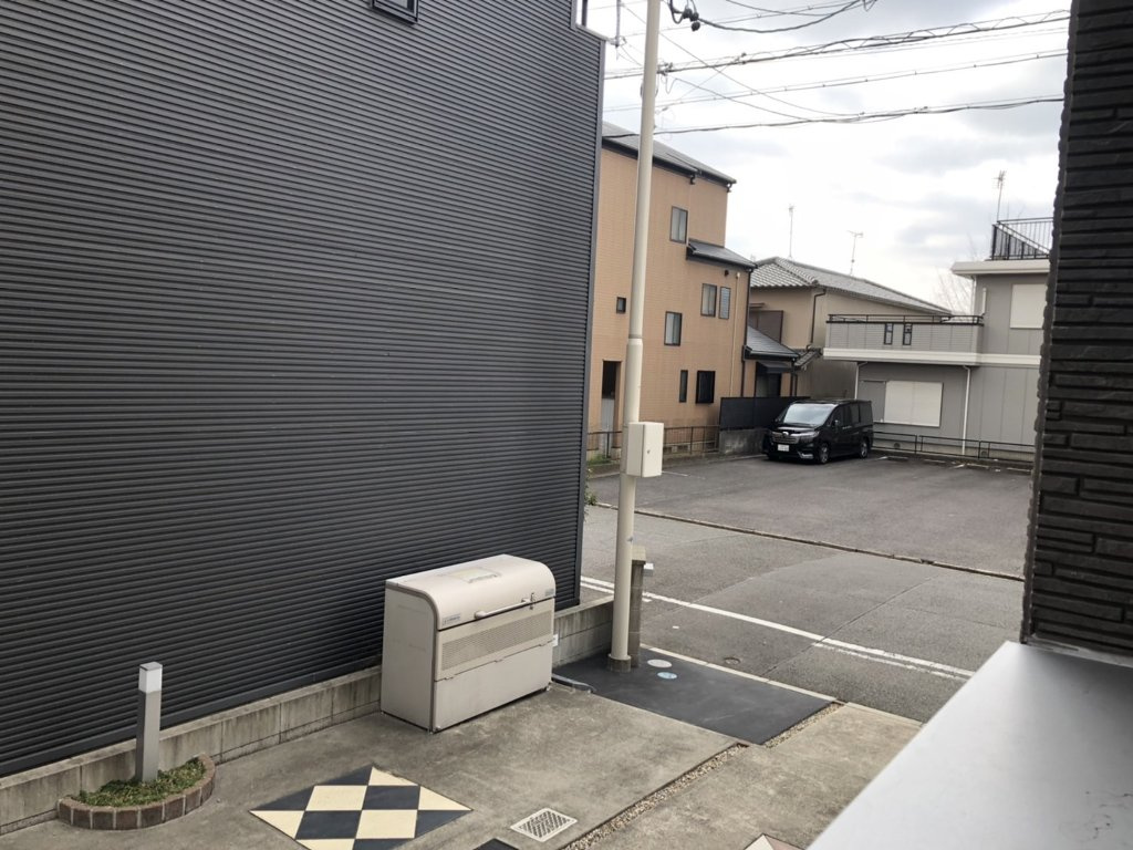 名古屋市南区駈上２丁目のアパートの展望
