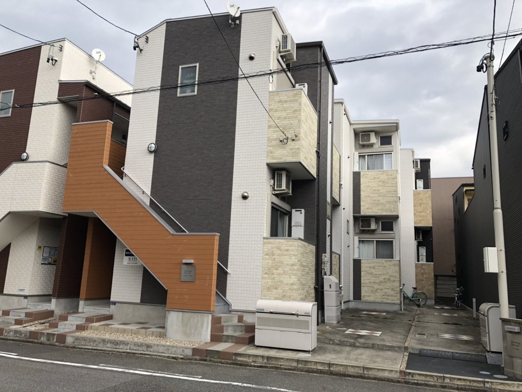 名古屋市南区駈上２丁目のアパートの展望