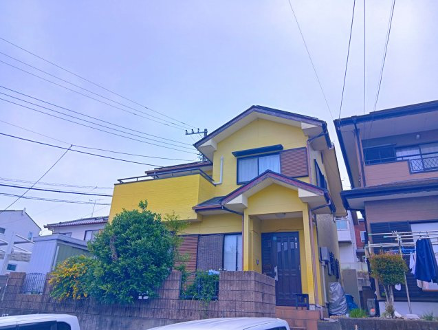 売中古戸建　富士宮市小泉の外観|ベランダから駿河湾が一望出来ます。閑静な住宅地に位置しています。