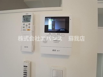 【セキュリティ】 | ハーモニーテラス亥鼻 | モニター付きインターホンです
