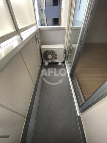ウィズ西長堀のバルコニー|ウィズ西長堀　バルコニー