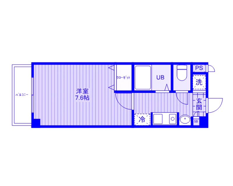 パレンテラ宮原の間取り