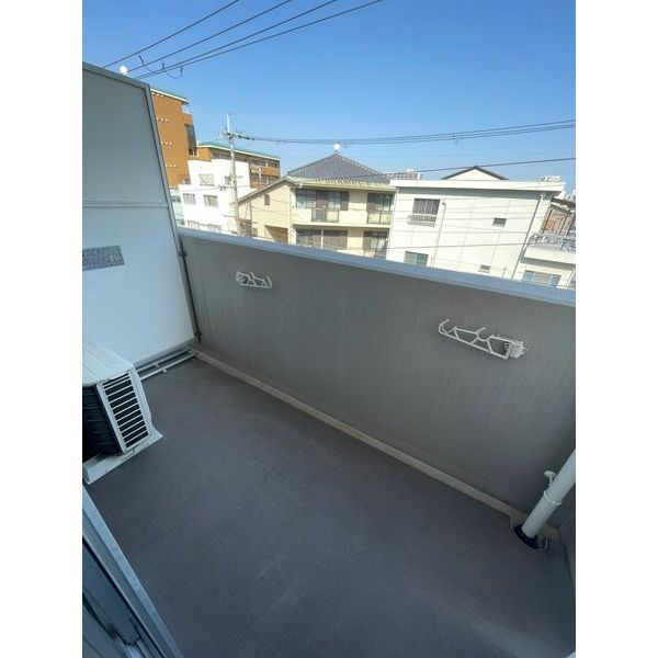カスターニャ三国本町のバルコニー