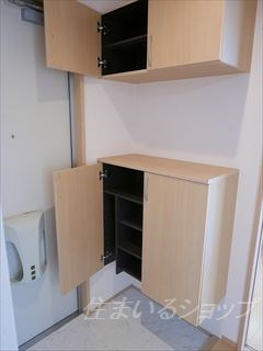 コーポラスヤナセⅢ　Ｂ棟の玄関|シューズボックス