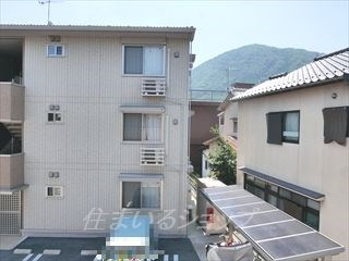 コーポラスヤナセⅢ　Ｂ棟の展望|募集のお部屋（203号室）からの眺望です！！