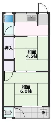 【間取り】 | 川西ハイツ