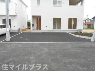 【駐車場】 | 西郷村小田倉新築一戸建て4棟 | 駐車スペースもあります