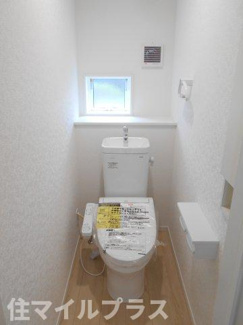 【トイレ】 | 西郷村小田倉新築一戸建て4棟 | ゆったりとした空間のトイレです