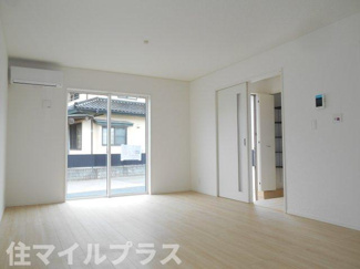 【居間・リビング】 | 矢吹町曙町新築一戸建て2棟 | おしゃれなリビングです
