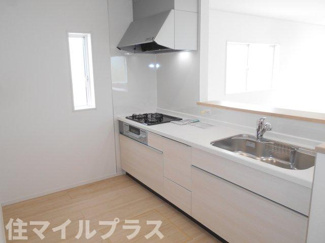 【キッチン】 | 矢吹町曙町新築一戸建て2棟 | きれいなキッチンです