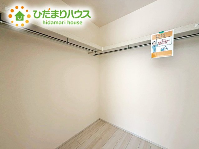 いわき市久ノ浜町第4　新築戸建　1号棟の収納|全室にクローゼットが付いていて、お部屋の住空間もスッキリ広々つかえそうです(^^)/