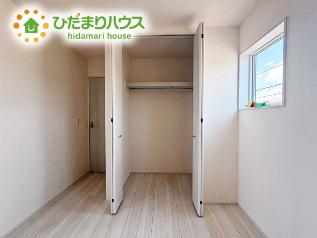 いわき市久ノ浜町第4　新築戸建　1号棟の収納|洋室B 収納