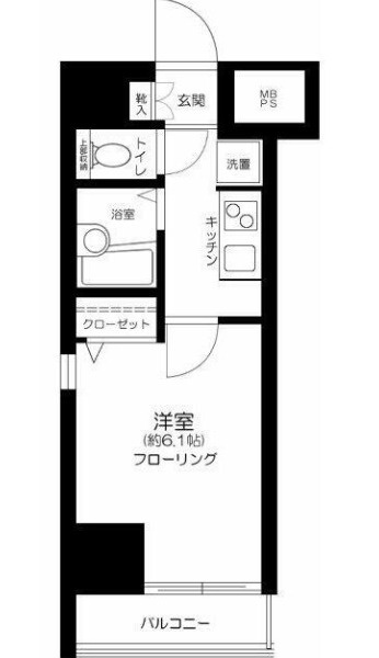 ステージファースト代々木公園の間取り