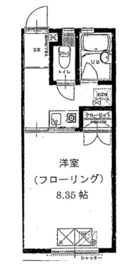 グリーンフラッツの間取り