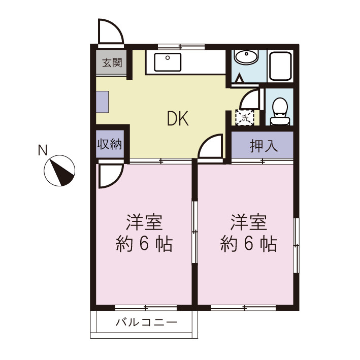 人気のオール洋室のアパート★
