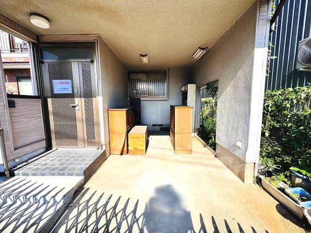 【外観】 | 板橋区四葉2丁目　建築条件なし売地（成増店） | 現況、古屋ありですが、更地渡し可能です。