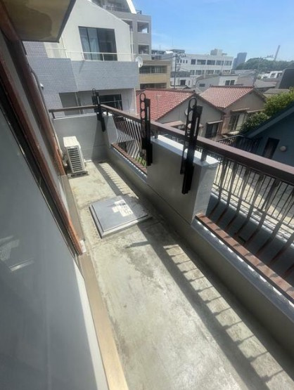 トーシンハイツ中町のバルコニー